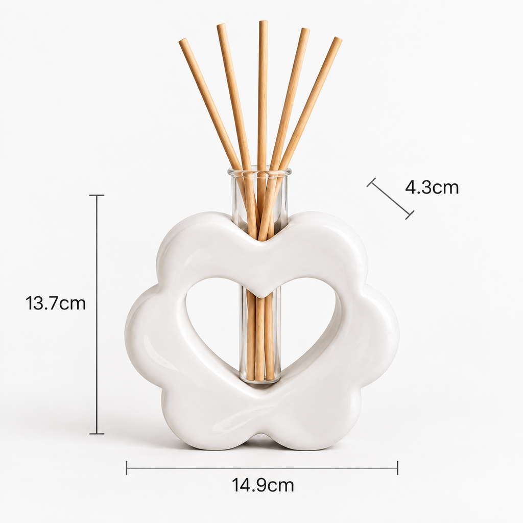 VASO DECORATIVO ARTIGIANALE IN JESMONITE® – COLORI PERSONALIZZABILI